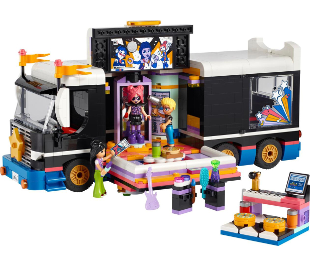 LEGO Friends 42619 Autobus koncertowy gwiazdy popu - 1203363 - zdjęcie 3